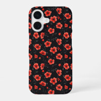 Red Poppy Pattern