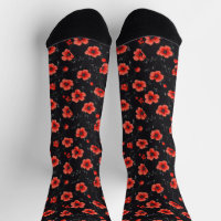 Red Poppy Pattern