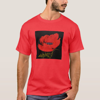 Red Poppy Unisex Basic T-Shirt