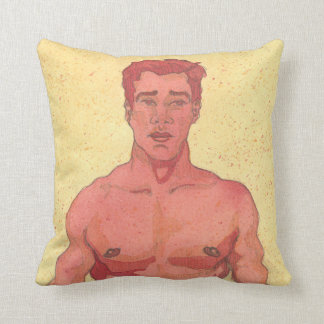 Red Portrait Cushion