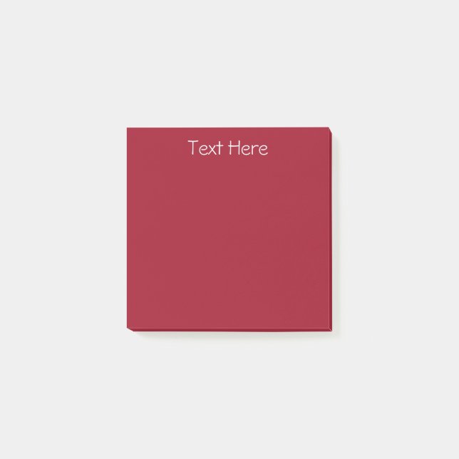 Red Post-it Notes (Front)