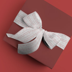 Red Pottery Satin Ribbon