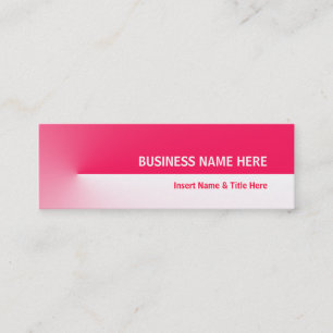 Red Pro Mini Business Card