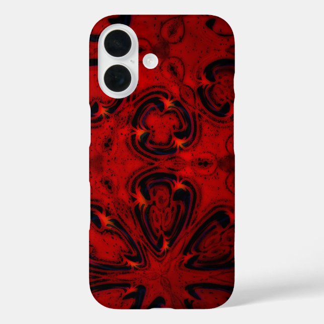Red Punk Case-Mate iPhone Case (Back)