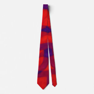 Red Purple and Blue Cool Tie