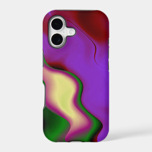 Red Purple Green Abstract Background