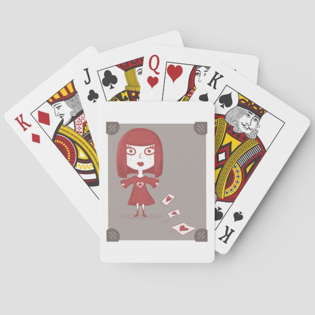 Red Queen Playing Cards (Back)