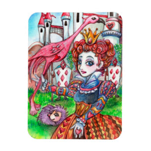 Red Queen's Golf Time Magnet