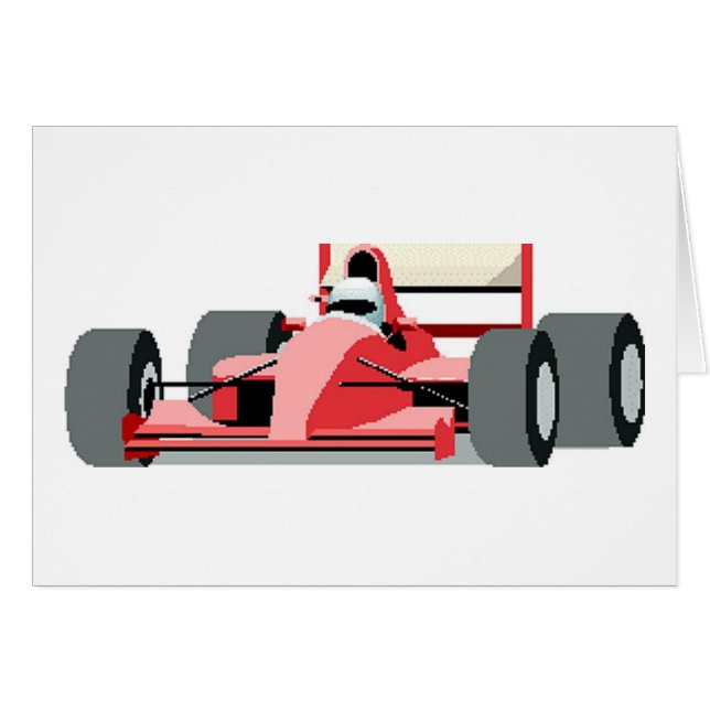 Red Race Car (Front Horizontal)