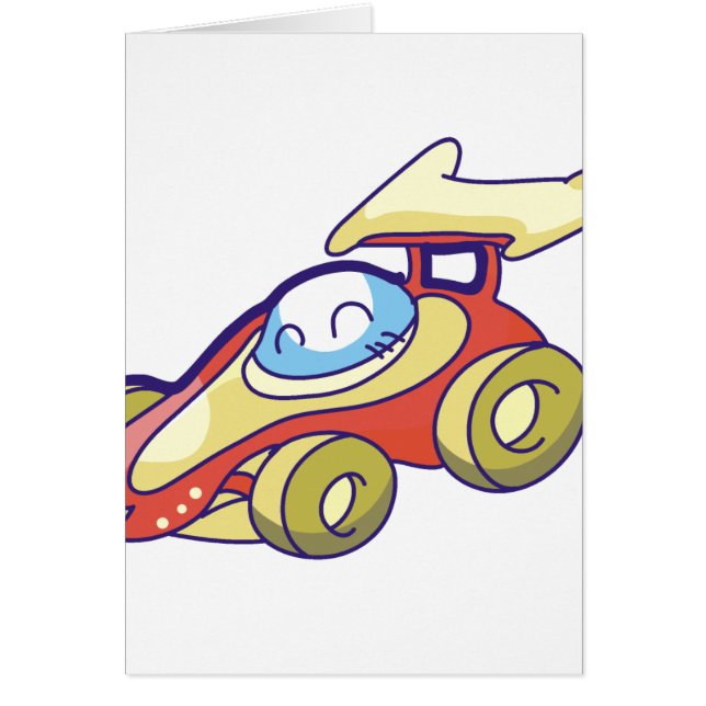 Red Race Car (Front)