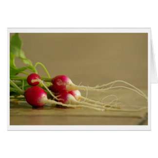 Red Radishes Card