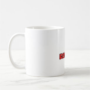 red Raleigh with howling wolf Coffee Mug