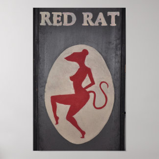 Red Rat Pub Sign