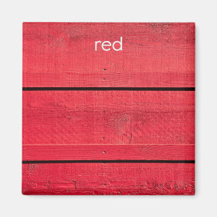 Red Refrigerator Magnet