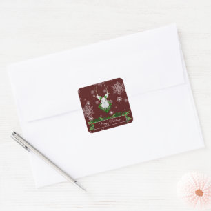 Red Reindeer Sticker