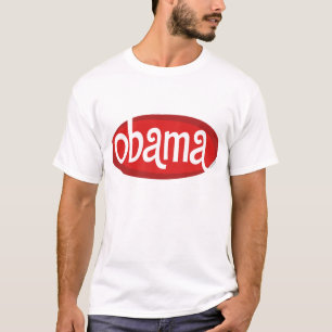 Red Retro Obama T-shirt