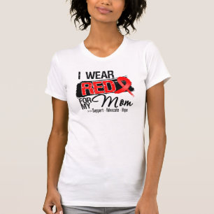 Red Ribbon Awareness - Mum T-Shirt