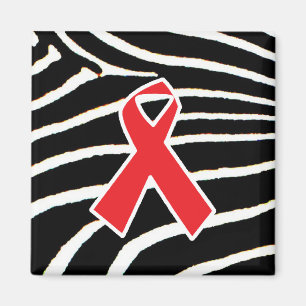 Red Ribbon Magnet
