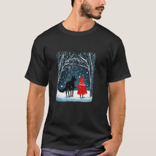 Red Riding Hood Design for a Wholesome Touch T-Shirt