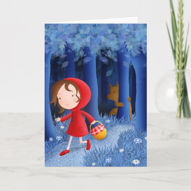 Red Riding Hood - greeting cards (Front)