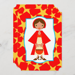 Red Riding Hood Invitation
