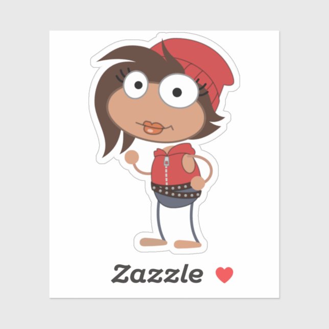 Red Riding Hood Sticker (Sheet)