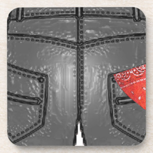 Red Right Hanky Coaster