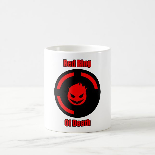 Red Ring of Death Coffee Mug (Center)