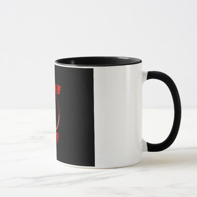 Red Ring Of Death Mug (Right)