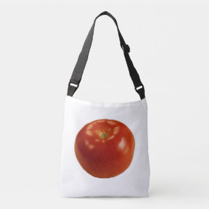 Red, Ripe, Fresh Tomato ready to eat. Crossbody Bag
