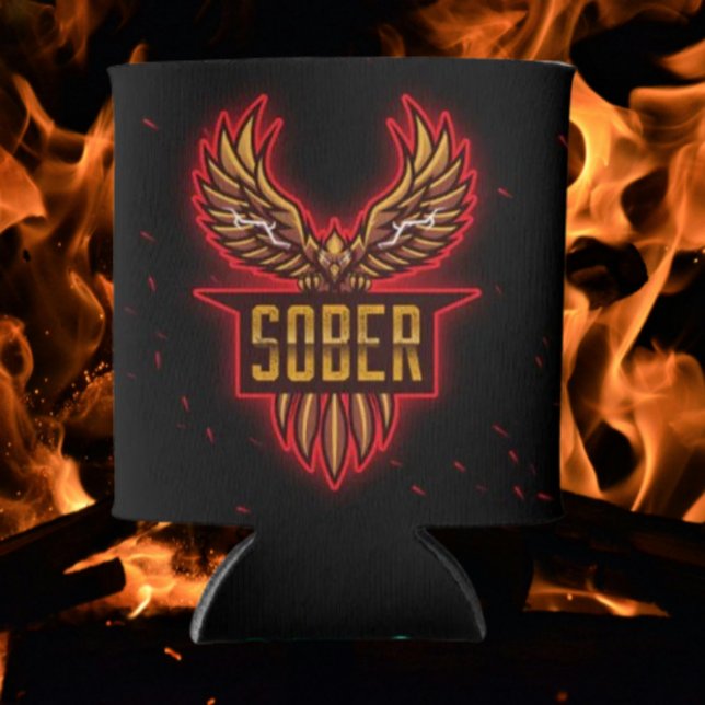 Red Rising Sober Phoenix Can Cooler (Creator Uploaded)