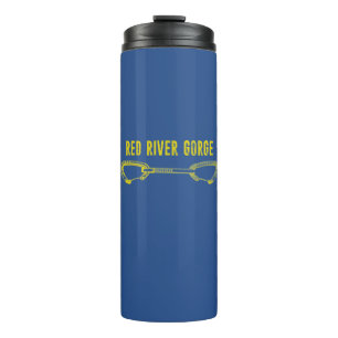 Red River Gorge Climbing Quickdraw Thermal Tumbler