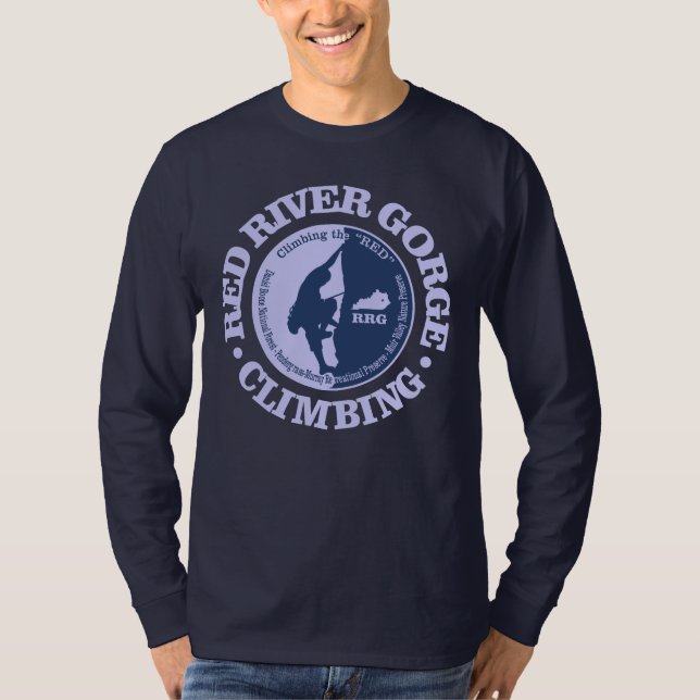 Red River Gorge (Climbing) T-Shirt (Front)