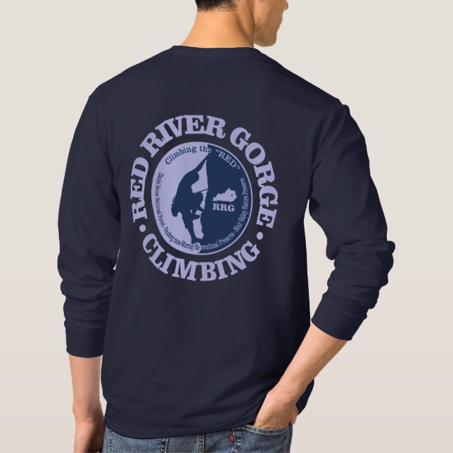 Red River Gorge (Climbing) T-Shirt (Back)