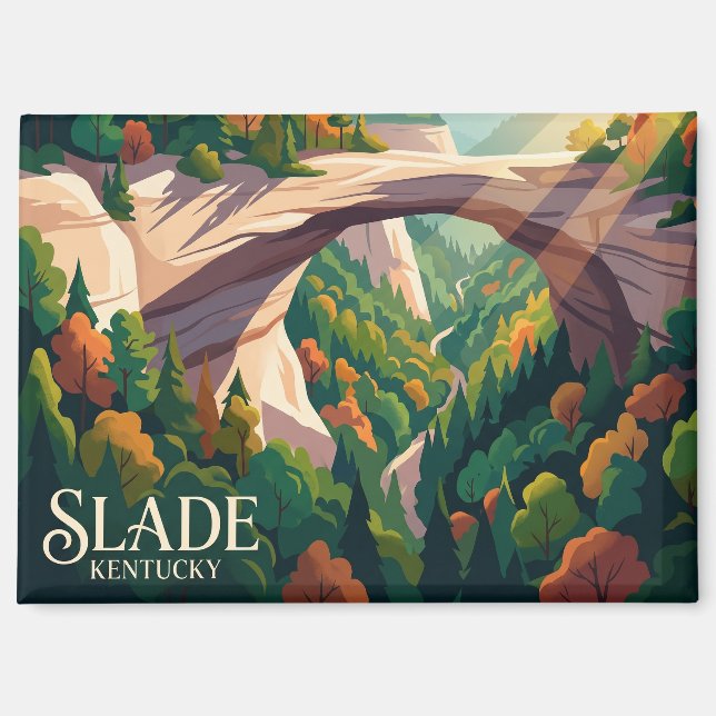 Red River Gorge Geological Area USA Magnet (Front)