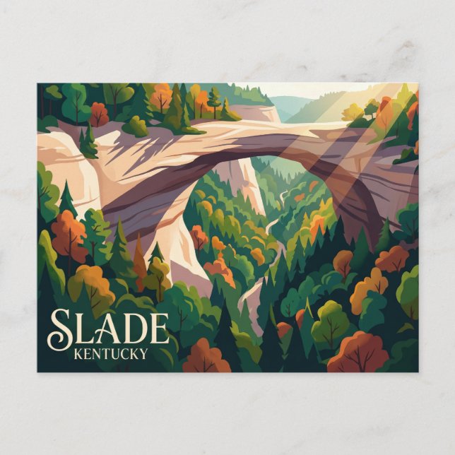 Red River Gorge Geological Area USA Postcard (Front)
