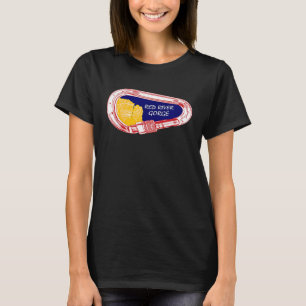 Red River Gorge Rock Climbing Carabiner T-Shirt
