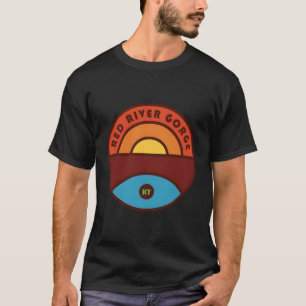 Red River Gorge Slade Kentucky Natural Bridge Stat T-Shirt