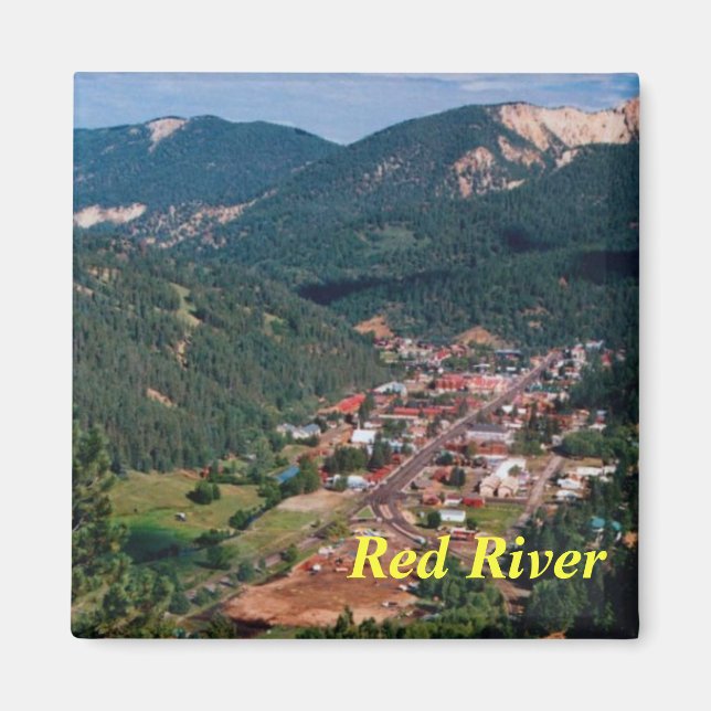 Red River New Mexico magnet (Front)