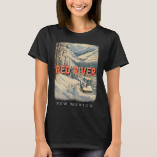 Red River New Mexico Nm Skiing Extravaganza Sd778  T-Shirt