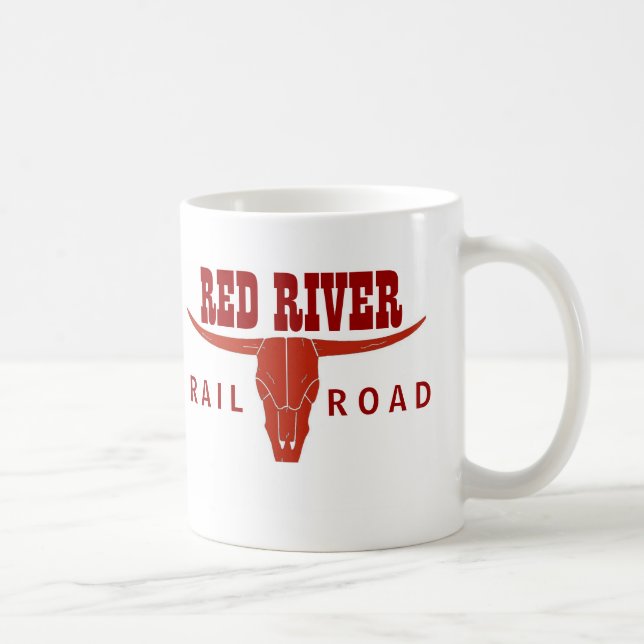 Red River Railroad Mug (Right)