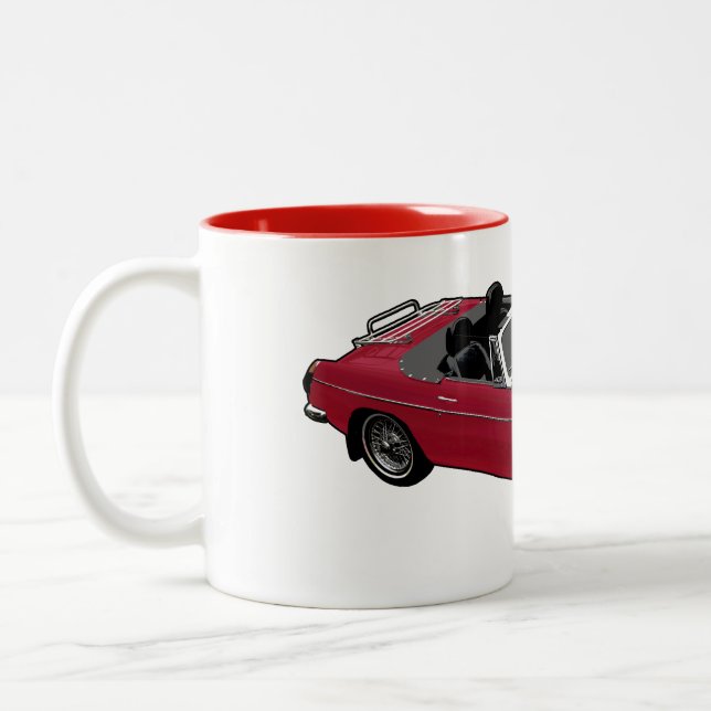 red roadster mug (Left)