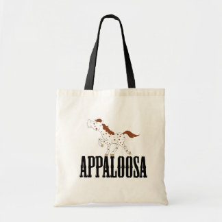 RED ROAN & WHITE Spotted APPALOOSA Horse Tote Bag