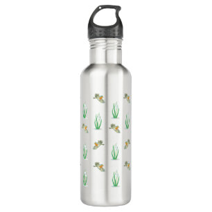 Red Robin Birds and Snowdrops spring pattern 710 Ml Water Bottle