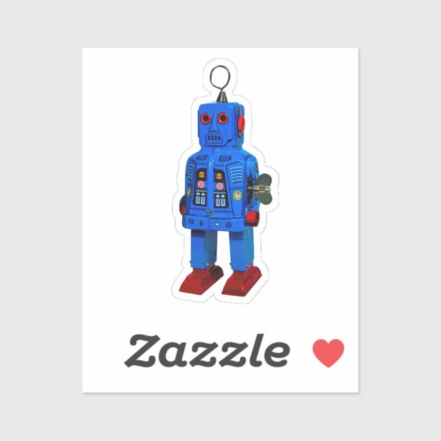 RED ROBOT STICKER (Sheet)