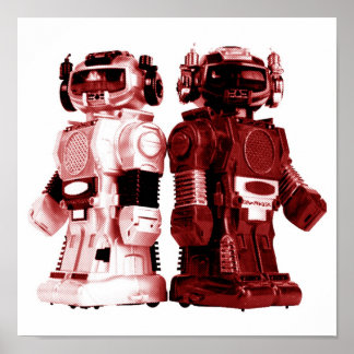 red robots poster