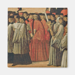 Red rock, c.1895 (oil on canvas) 2 magnet