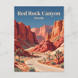 Red Rock Canyon National Conservation Area Nevada Postcard