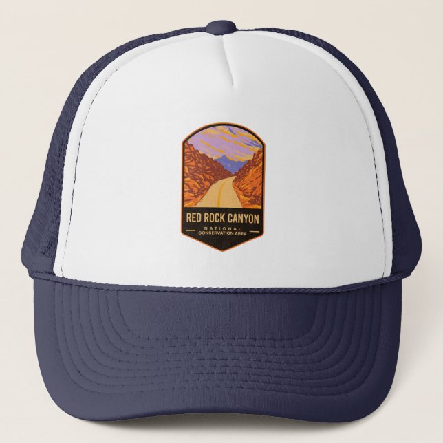 Red Rock Canyon National Conservation Area Trucker Hat (Front)