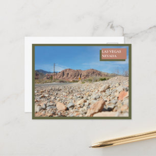 Red Rock Canyon Nature Las Vegas Nevada Desert  Postcard